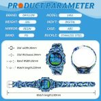 Watch Digital Outdoor Sport Waterproof Boys Watches - Image 4