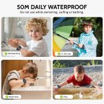 Waterproof Watch with Alarm Clock Stopwatch Wrist Watch - Image 5